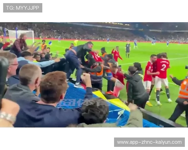 球迷狂热，现场气氛火爆！，球迷疯狂庆祝照片